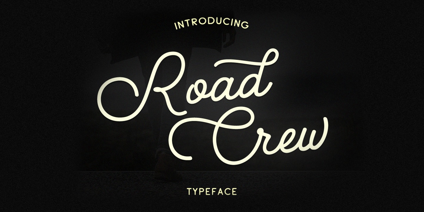 Example font Road Crew #1